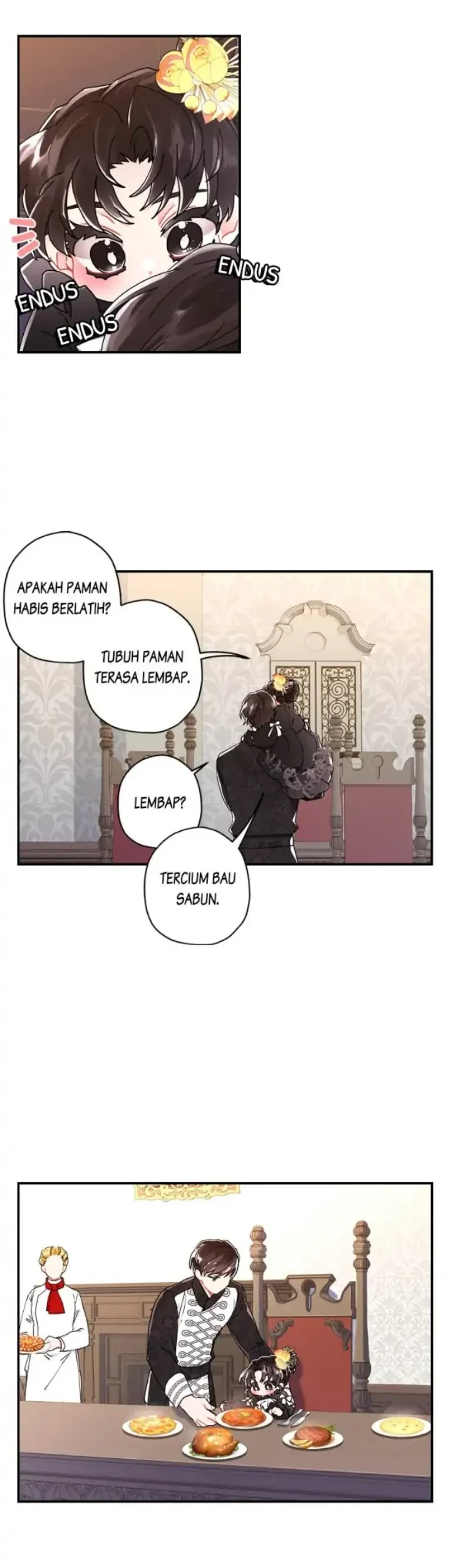The Male Lead's Little Lion Daughter Chapter 17 - halaman 32