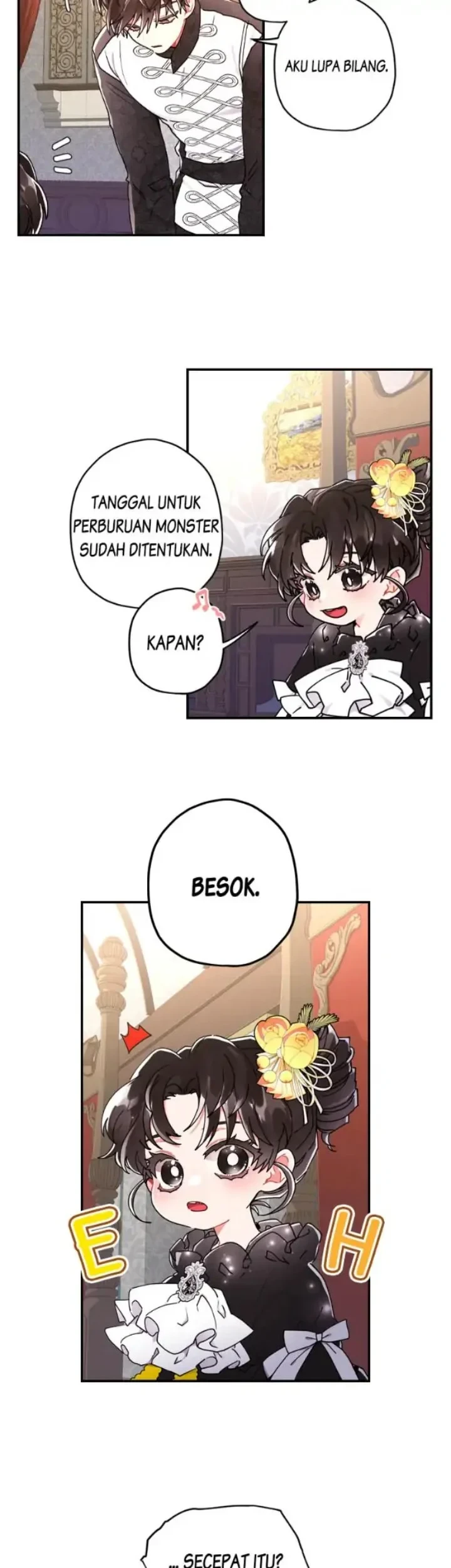 The Male Lead's Little Lion Daughter Chapter 17 - halaman 34