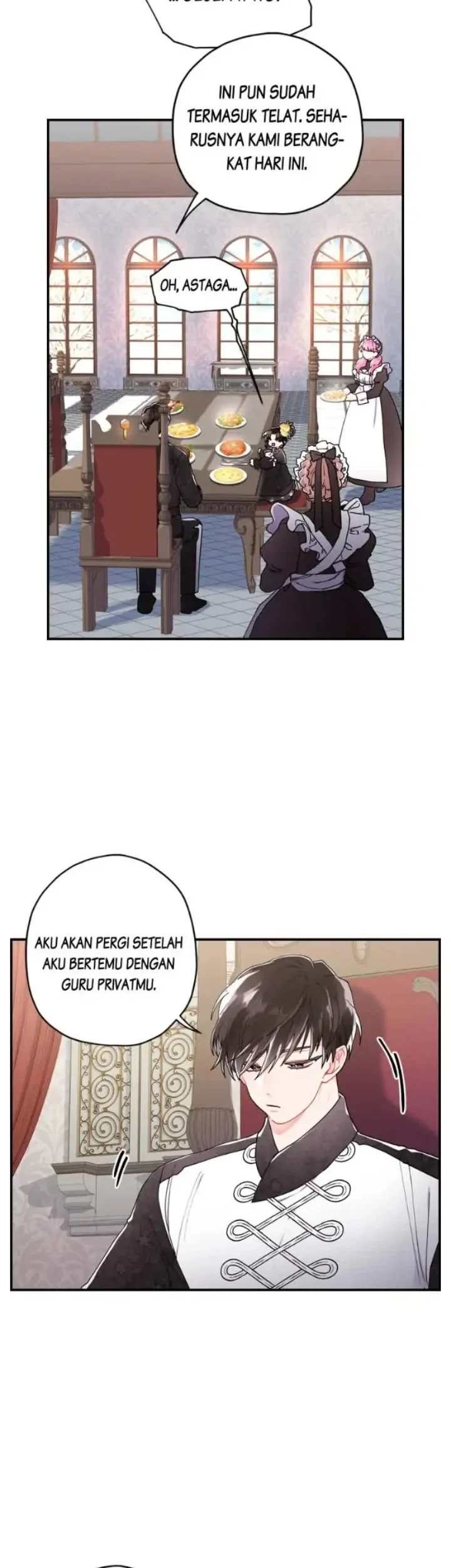 The Male Lead's Little Lion Daughter Chapter 17 - halaman 35