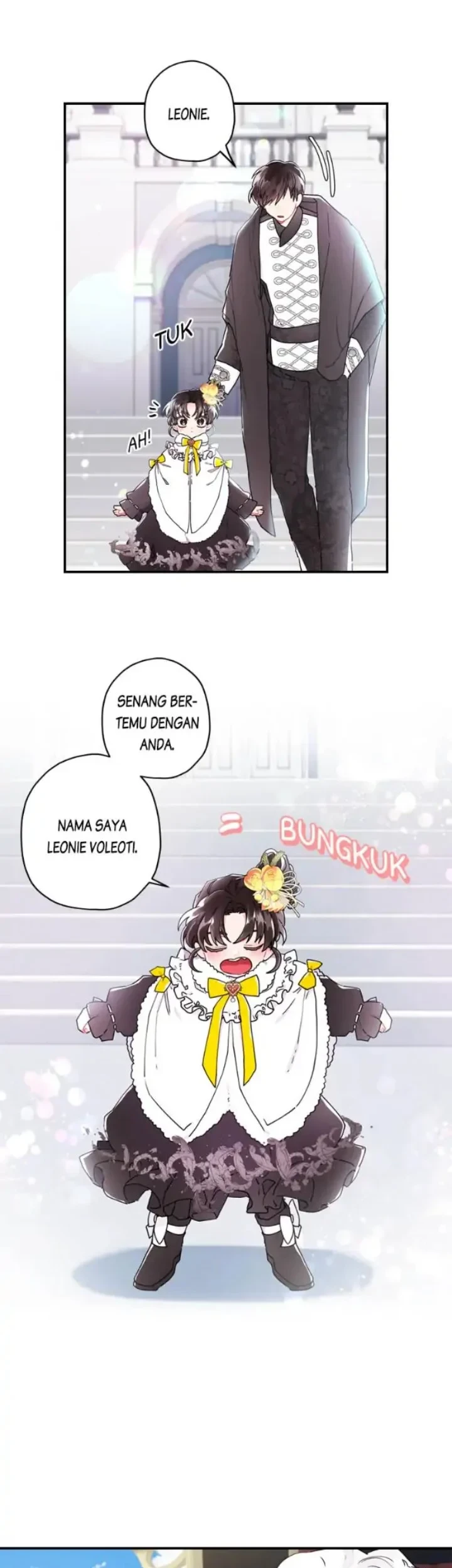 The Male Lead's Little Lion Daughter Chapter 18 - halaman 7