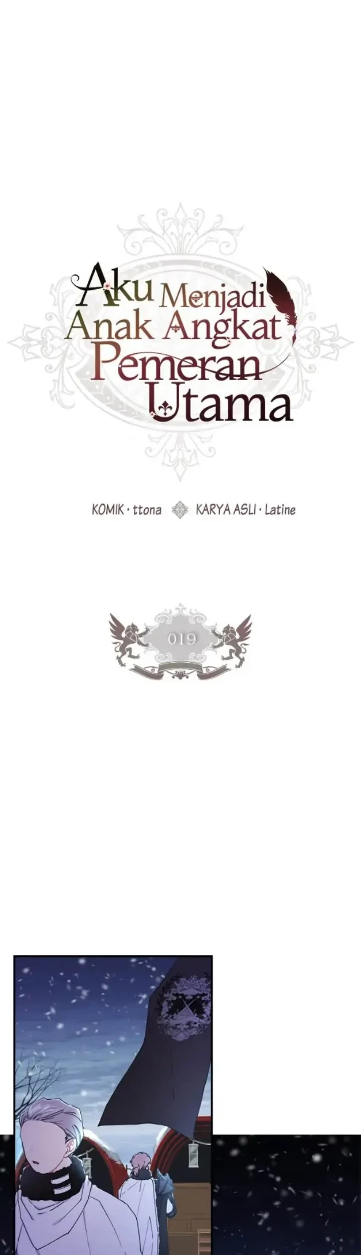 The Male Lead's Little Lion Daughter Chapter 19 - halaman 1