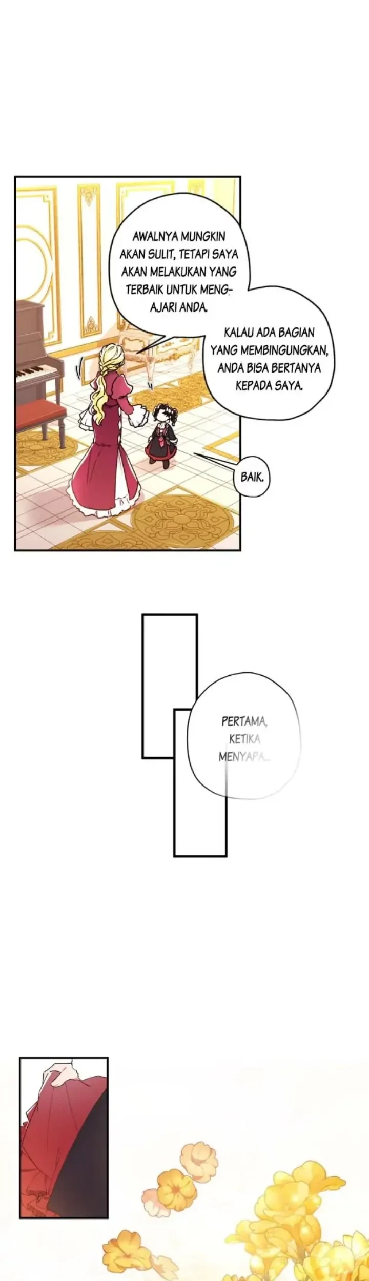 The Male Lead's Little Lion Daughter Chapter 19 - halaman 43