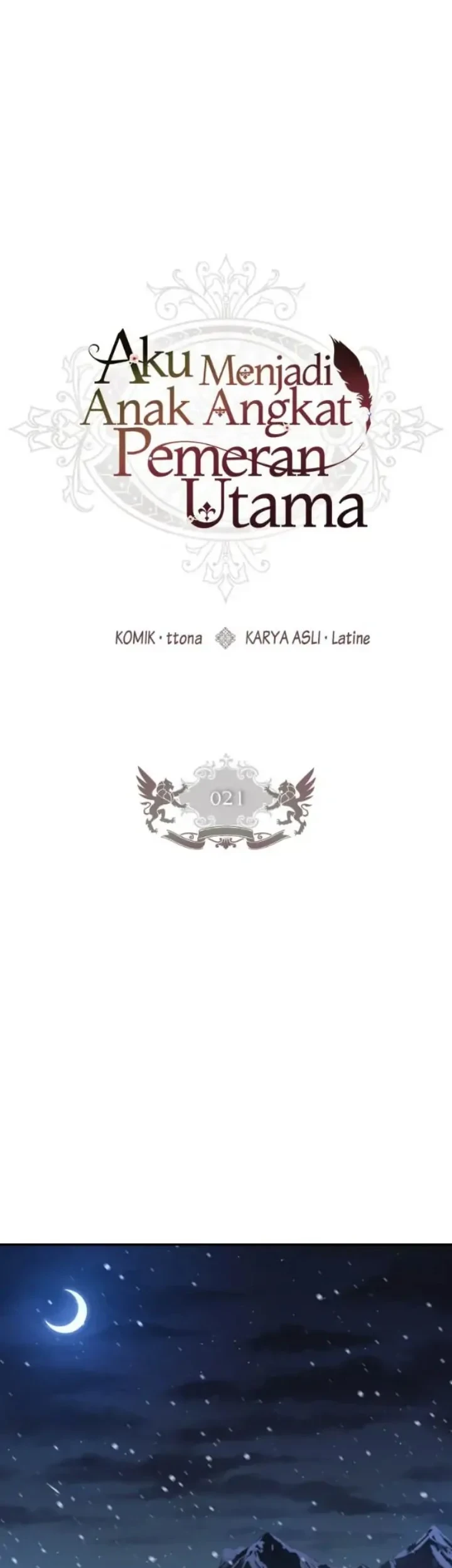 The Male Lead's Little Lion Daughter Chapter 21 - halaman 1