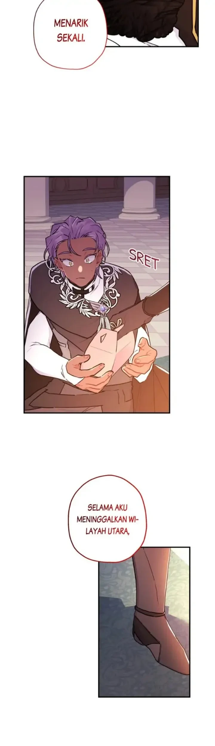The Male Lead's Little Lion Daughter Chapter 24 - halaman 40