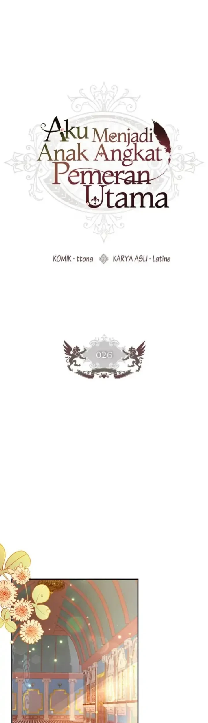 The Male Lead's Little Lion Daughter Chapter 26 - halaman 1