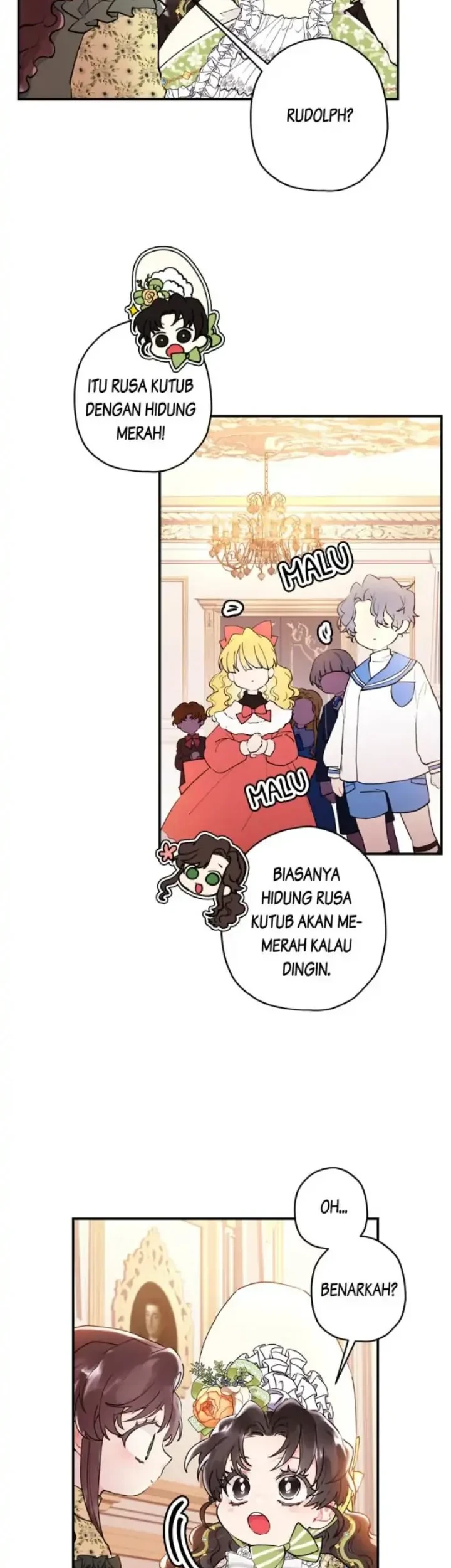 The Male Lead's Little Lion Daughter Chapter 34 - halaman 14
