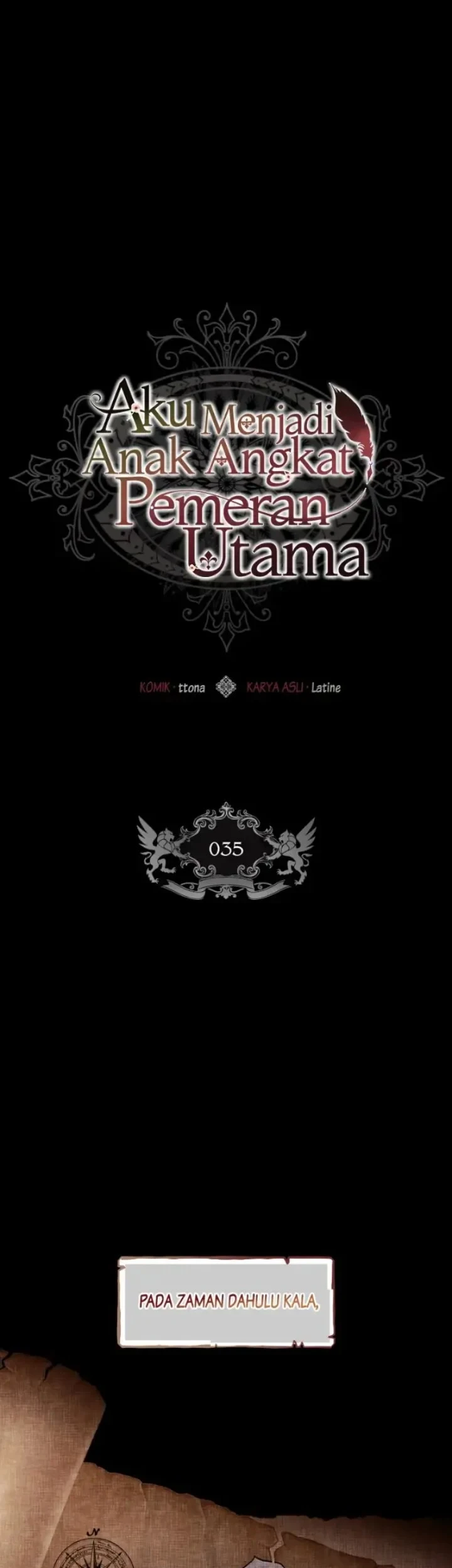 The Male Lead's Little Lion Daughter Chapter 35 - halaman 1