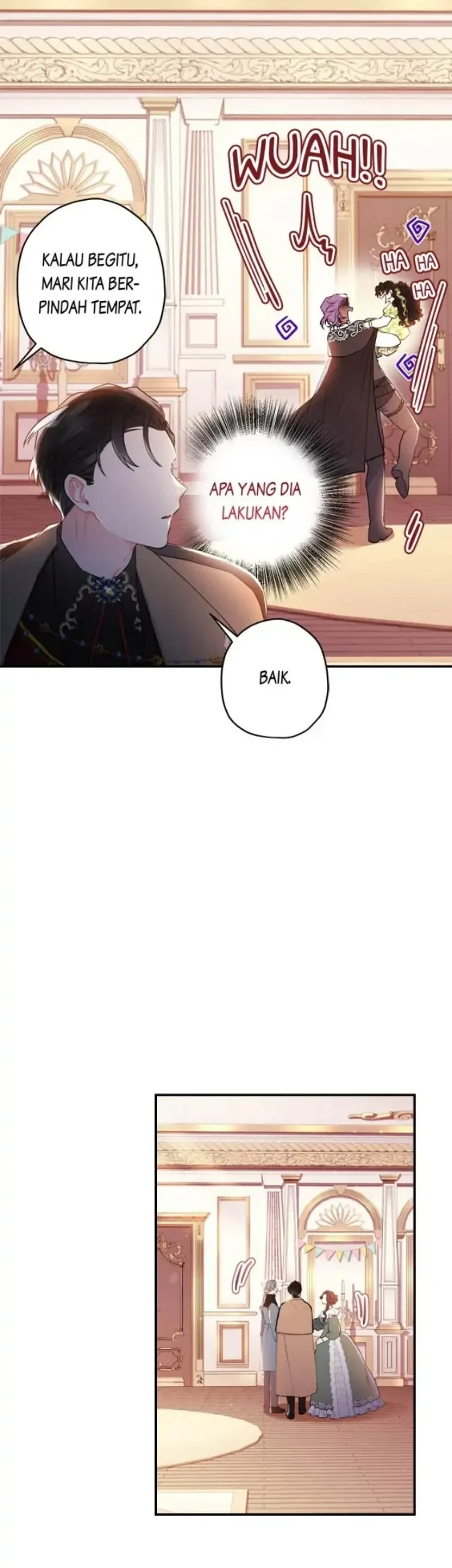 The Male Lead's Little Lion Daughter Chapter 35 - halaman 31