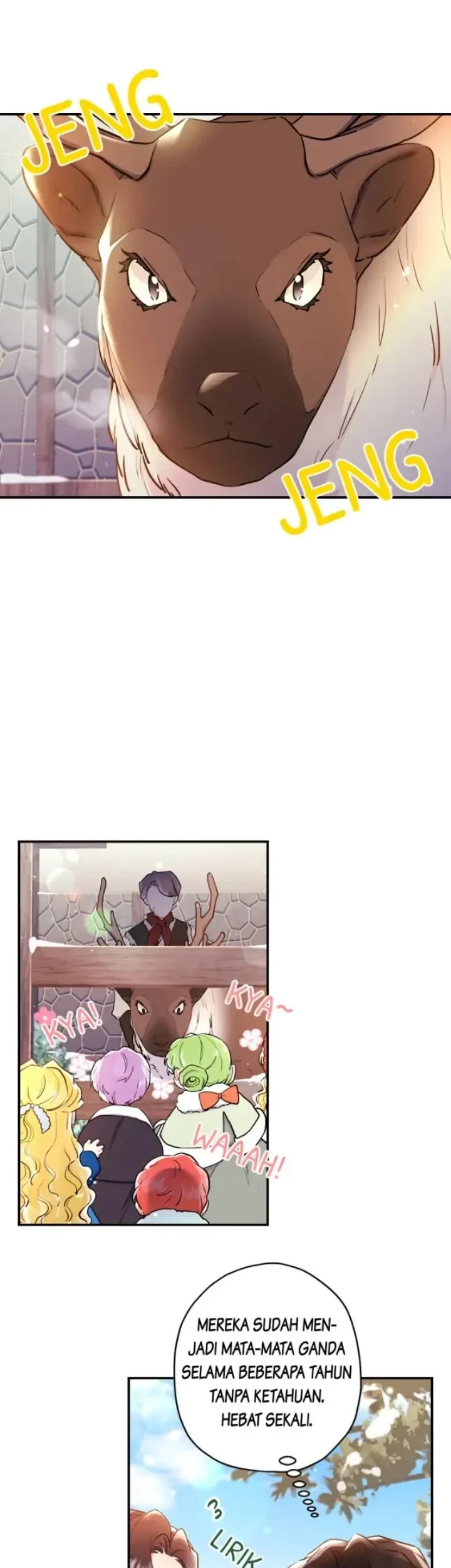 The Male Lead's Little Lion Daughter Chapter 35 - halaman 37