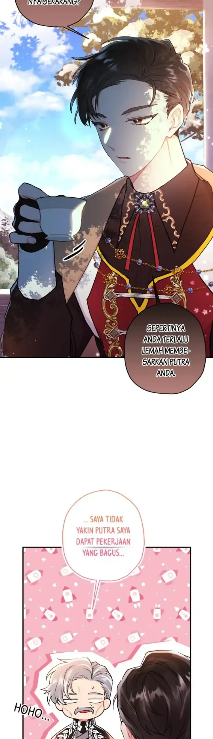 The Male Lead's Little Lion Daughter Chapter 35 - halaman 52