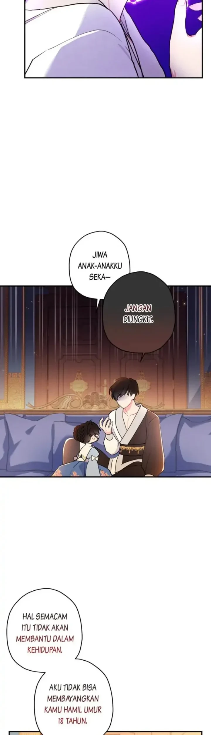 The Male Lead's Little Lion Daughter Chapter 37 - halaman 35