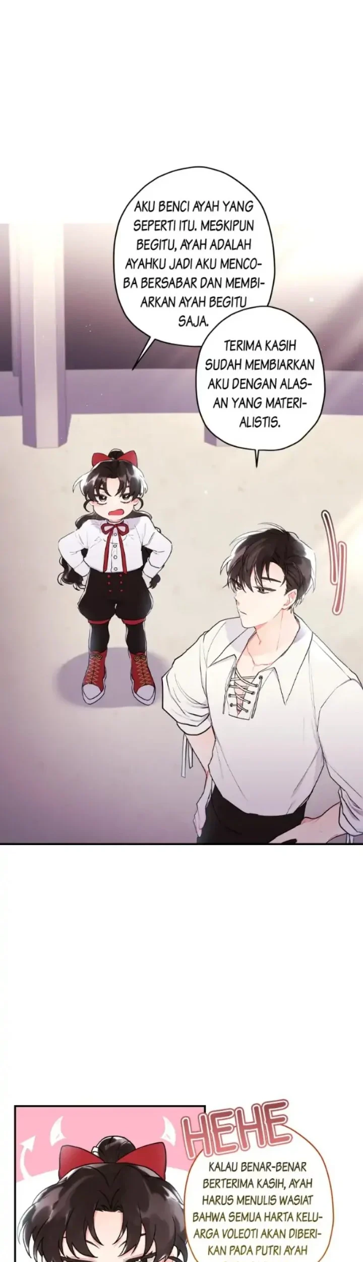 The Male Lead's Little Lion Daughter Chapter 40 - halaman 47