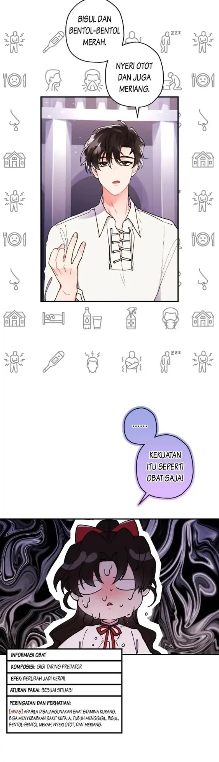 The Male Lead's Little Lion Daughter Chapter 41 - halaman 40