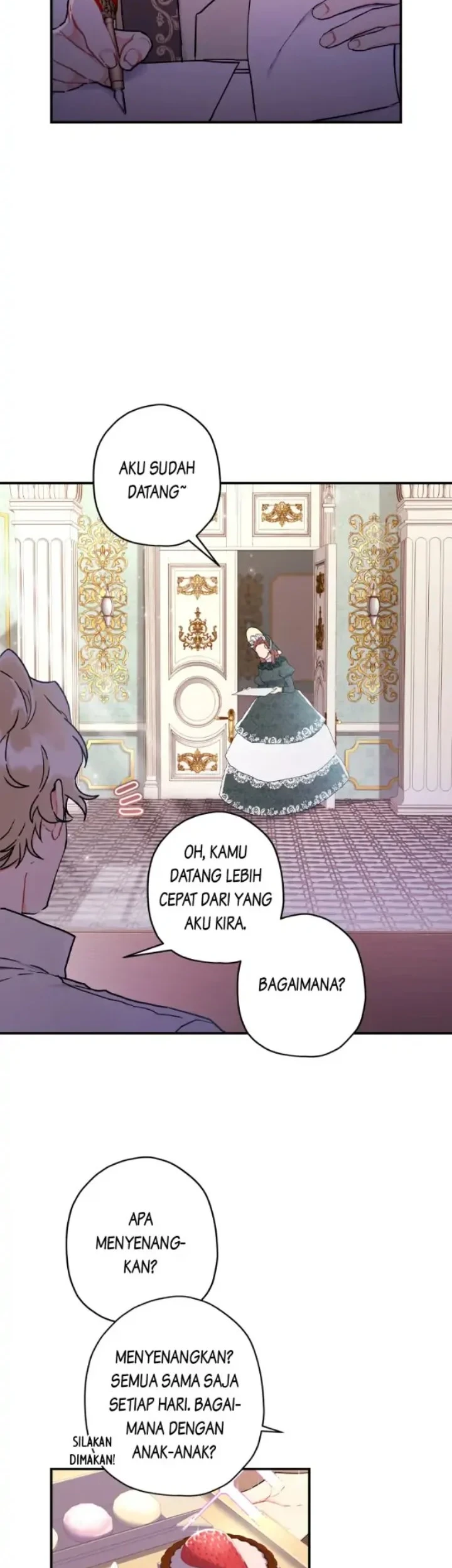 The Male Lead's Little Lion Daughter Chapter 42 - halaman 35