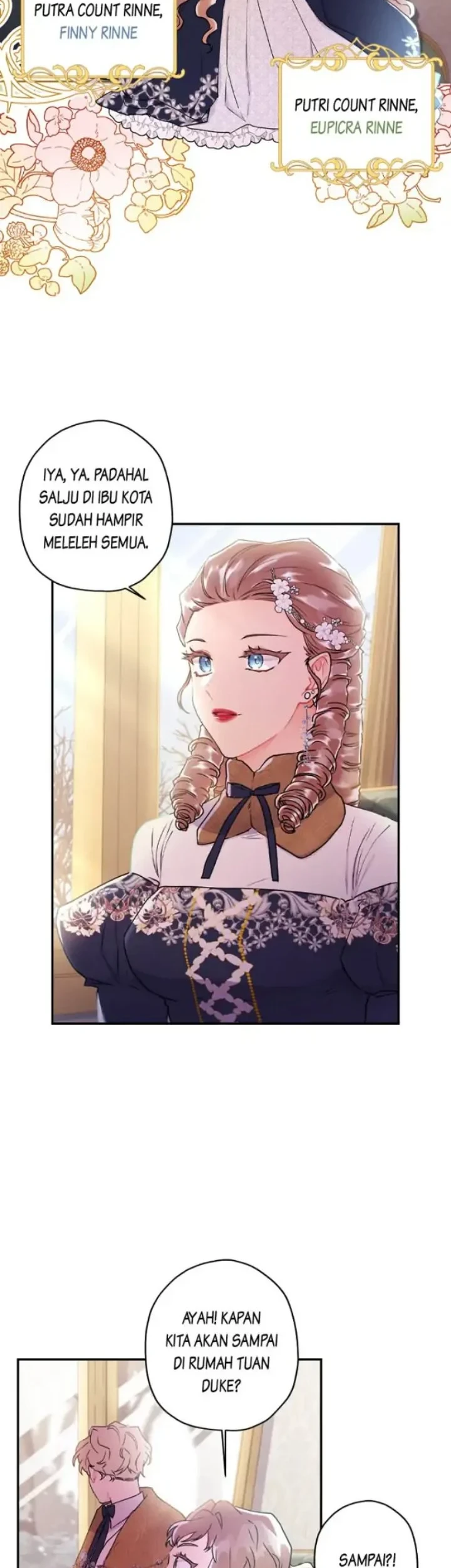 The Male Lead's Little Lion Daughter Chapter 43 - halaman 17