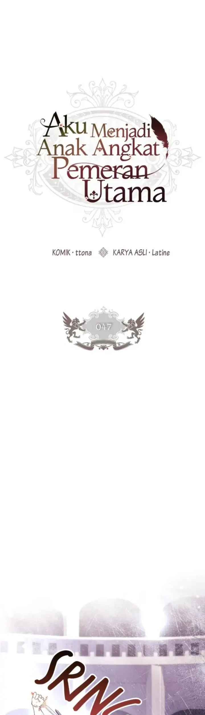 The Male Lead's Little Lion Daughter Chapter 47 - halaman 1