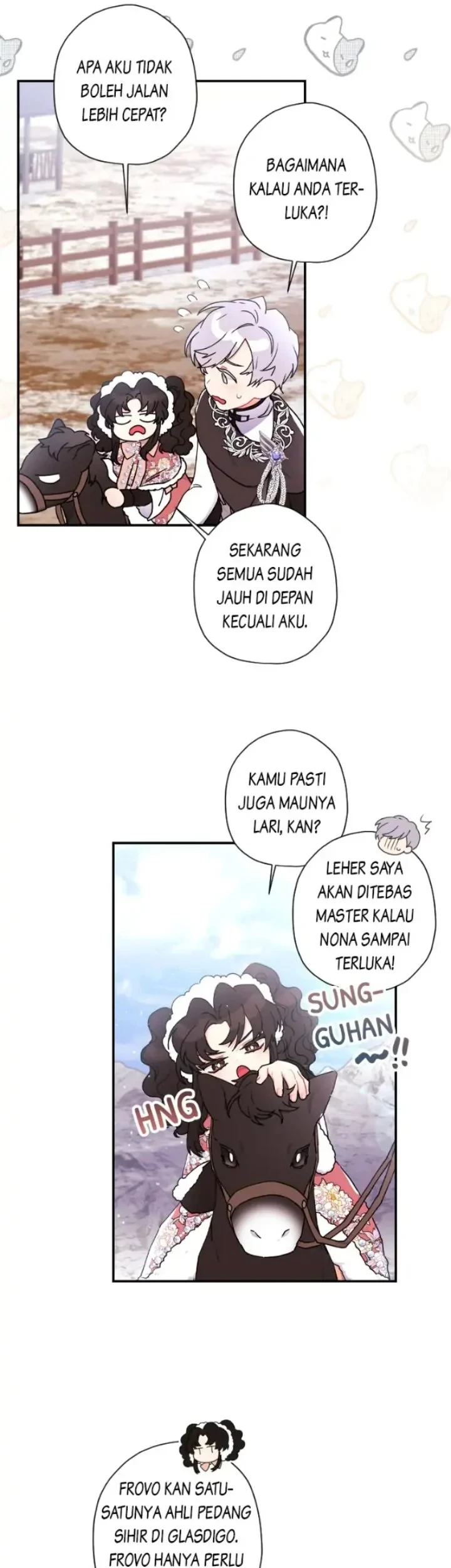 The Male Lead's Little Lion Daughter Chapter 49 - halaman 16