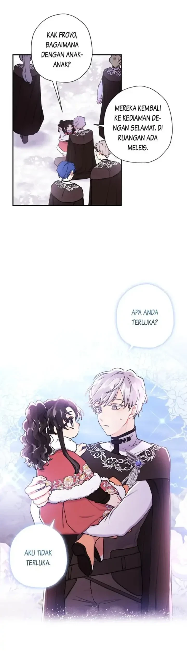 The Male Lead's Little Lion Daughter Chapter 49 - halaman 43