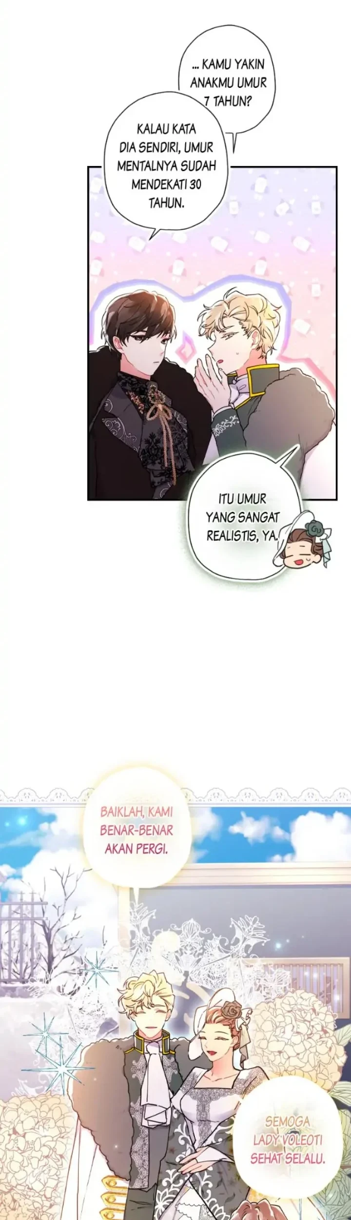 The Male Lead's Little Lion Daughter Chapter 50 - halaman 50