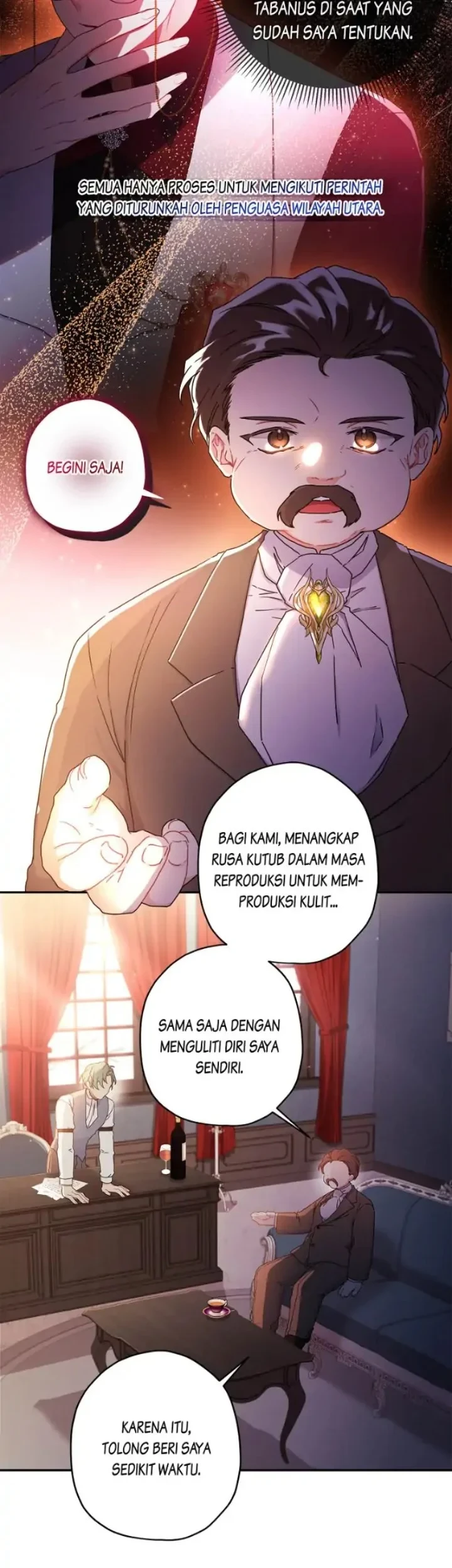 The Male Lead's Little Lion Daughter Chapter 51 - halaman 7