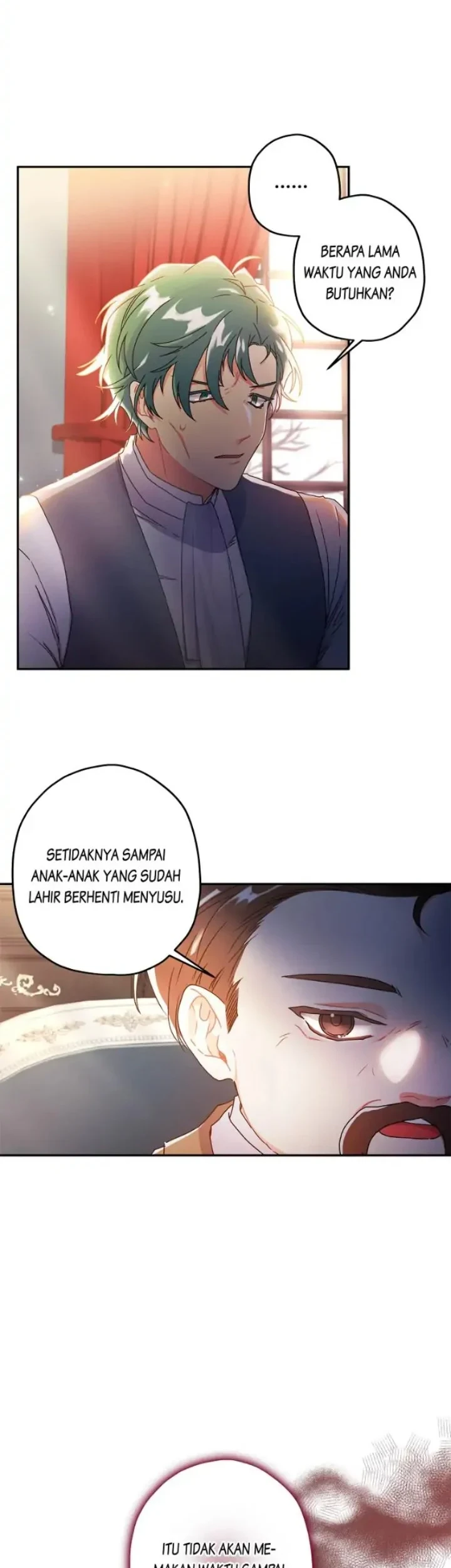 The Male Lead's Little Lion Daughter Chapter 51 - halaman 8