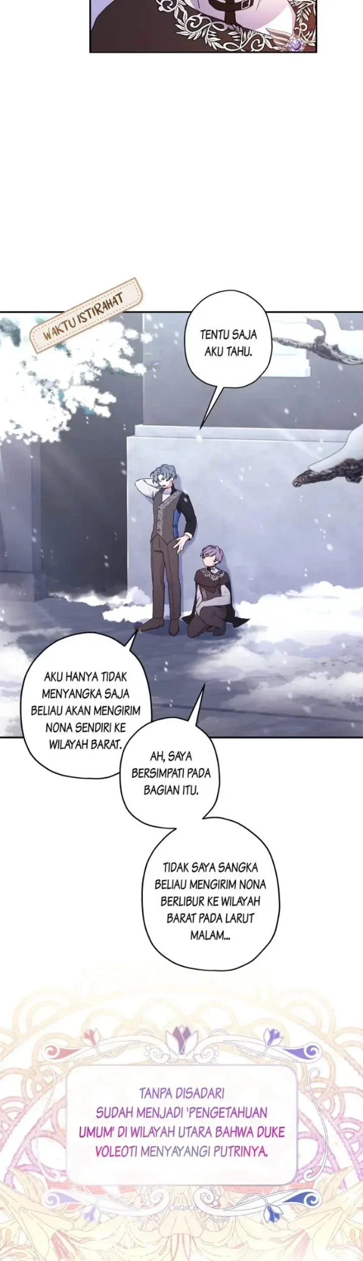 The Male Lead's Little Lion Daughter Chapter 53 - halaman 34