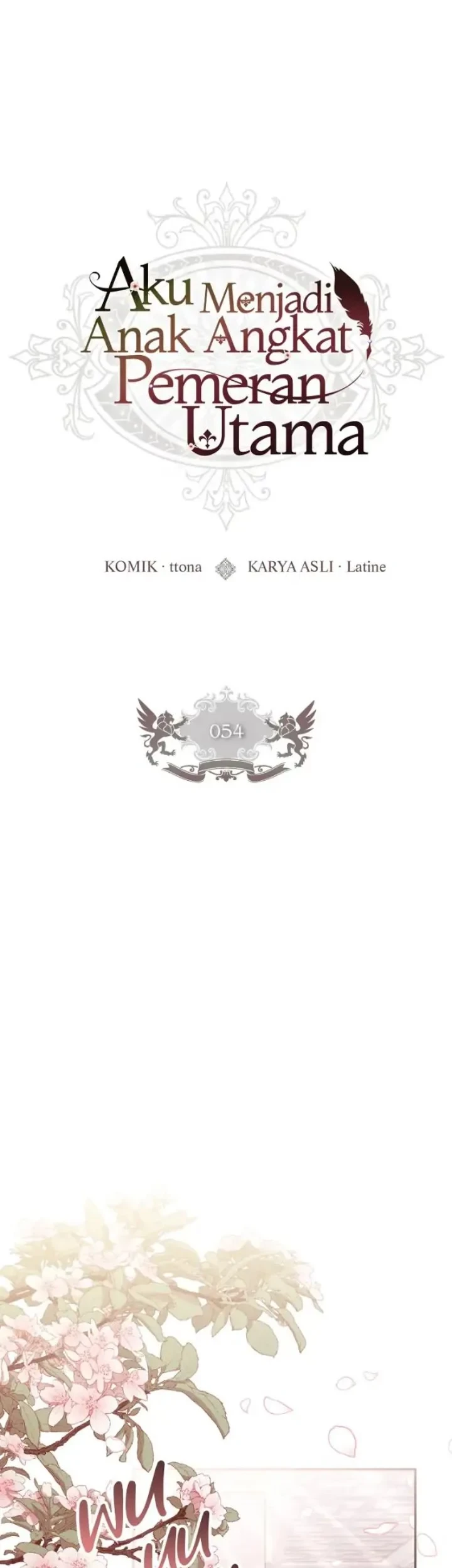The Male Lead's Little Lion Daughter Chapter 54 - halaman 1
