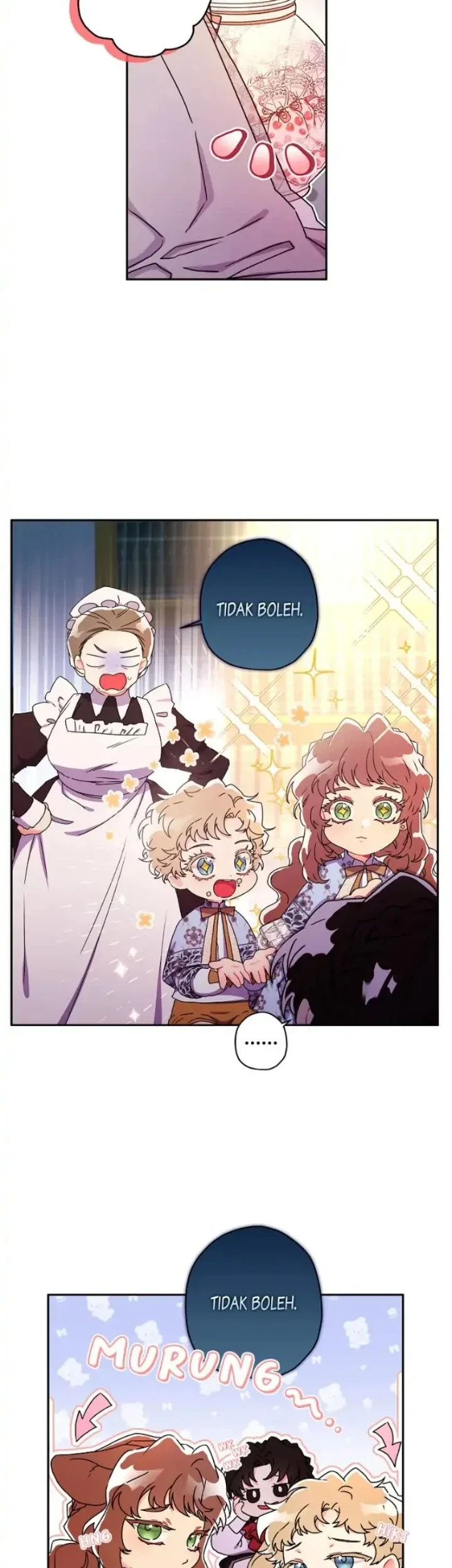 The Male Lead's Little Lion Daughter Chapter 54 - halaman 8