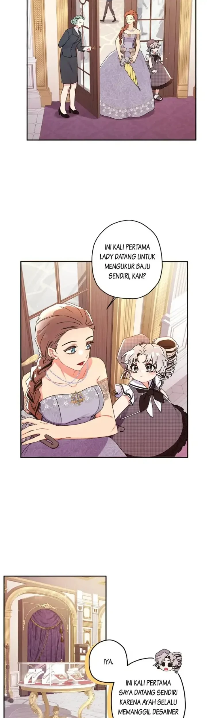 The Male Lead's Little Lion Daughter Chapter 55 - halaman 10