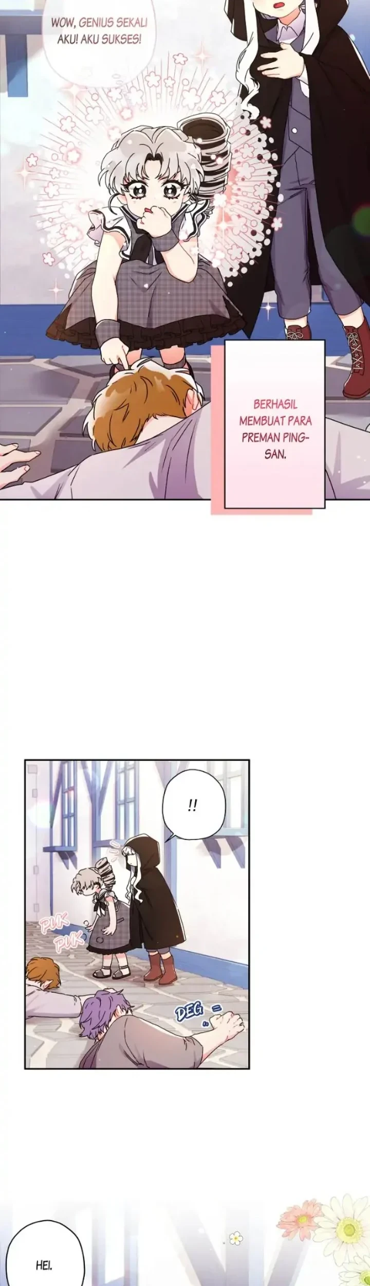 The Male Lead's Little Lion Daughter Chapter 55 - halaman 44