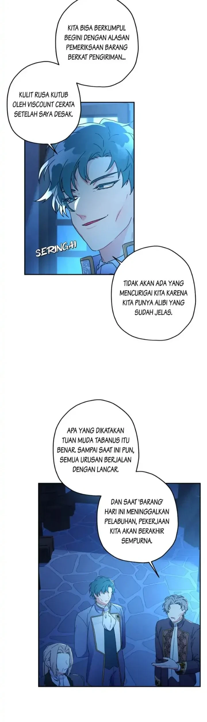 The Male Lead's Little Lion Daughter Chapter 57 - halaman 8