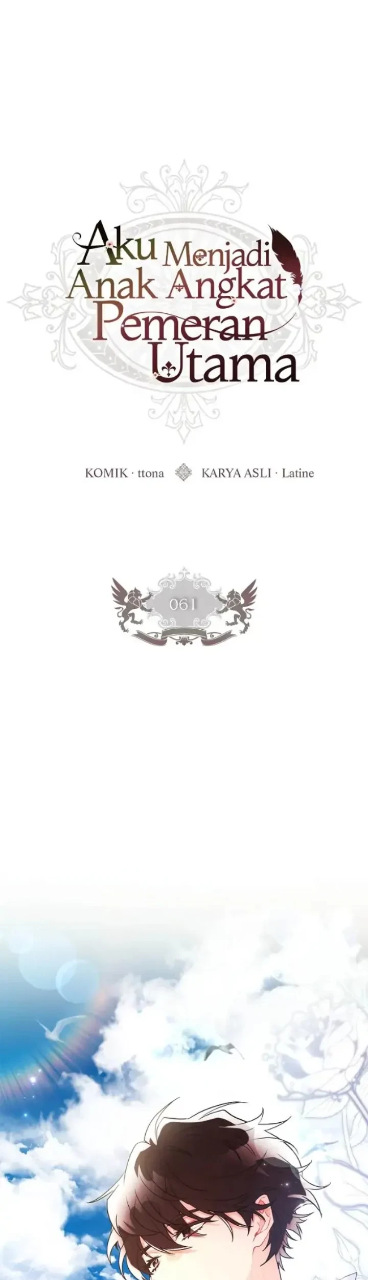 The Male Lead's Little Lion Daughter Chapter 61 - halaman 1
