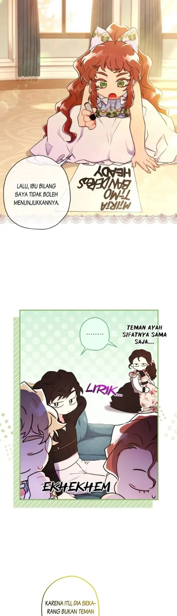 The Male Lead's Little Lion Daughter Chapter 64 - halaman 5