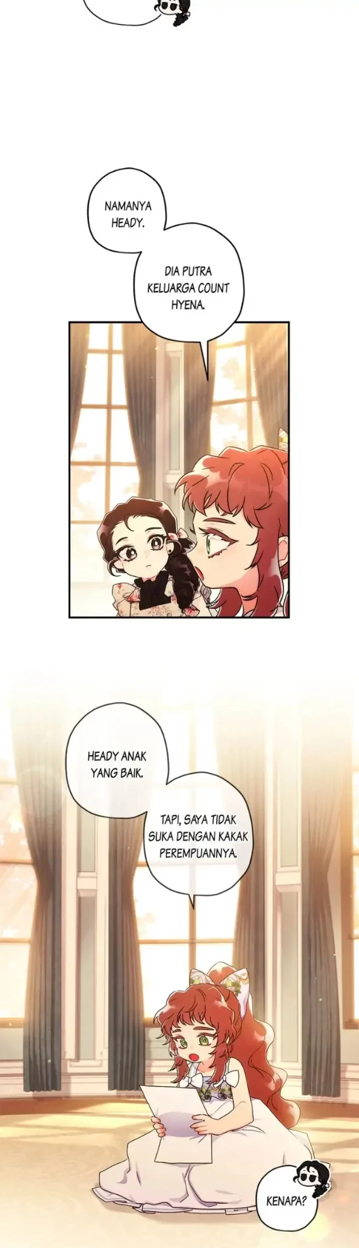 The Male Lead's Little Lion Daughter Chapter 64 - halaman 7