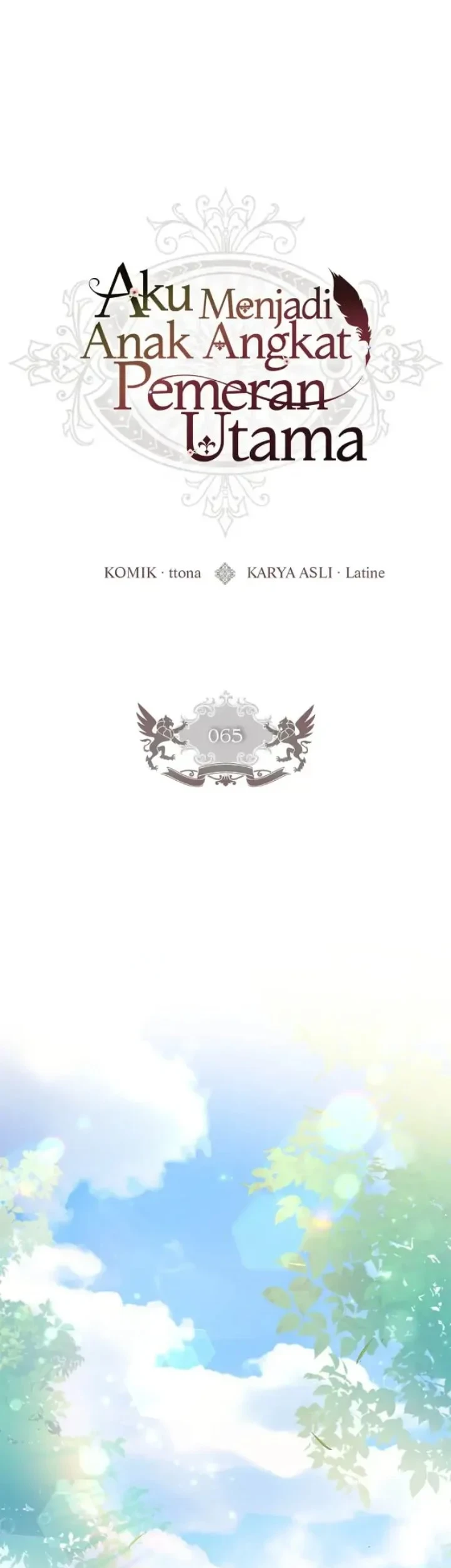 The Male Lead's Little Lion Daughter Chapter 65 - halaman 1