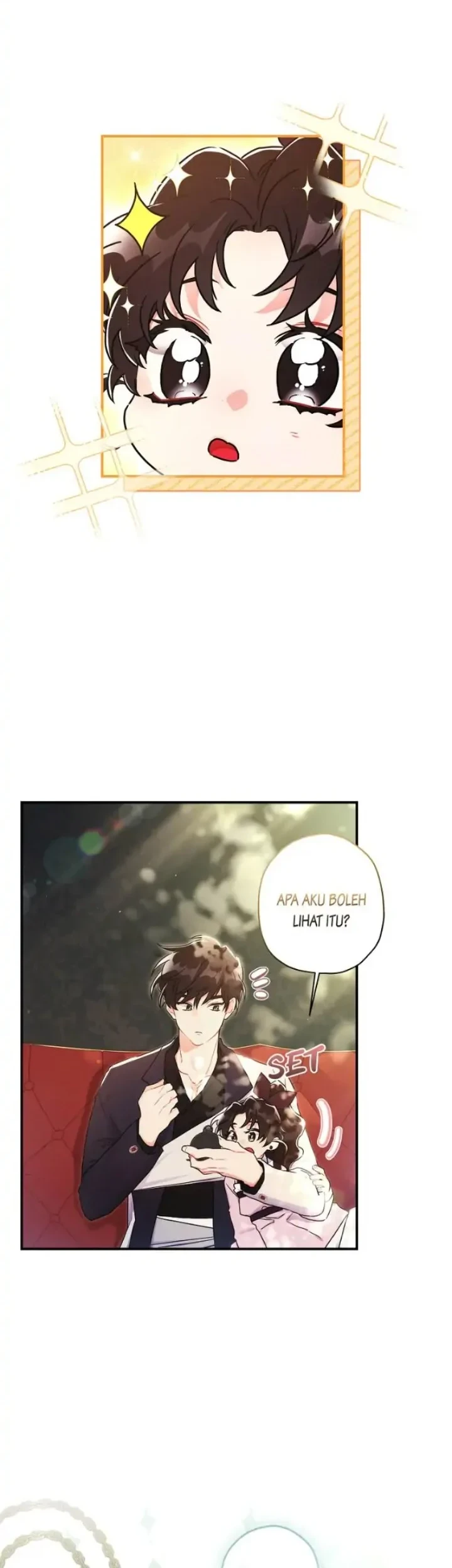 The Male Lead's Little Lion Daughter Chapter 65 - halaman 5