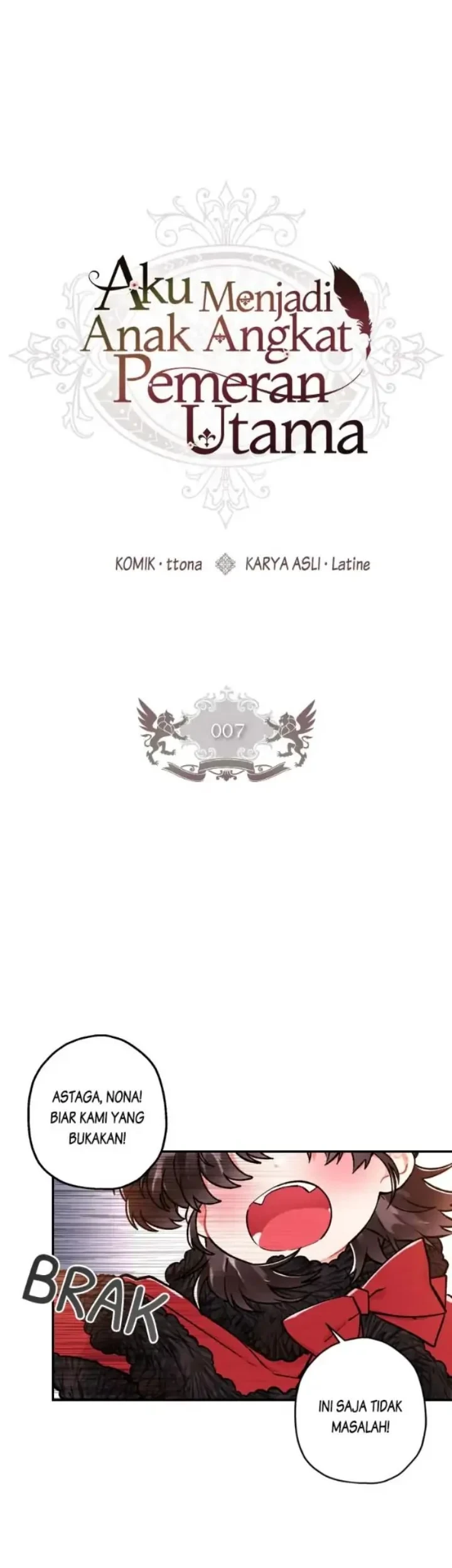 The Male Lead's Little Lion Daughter Chapter 7 - halaman 1