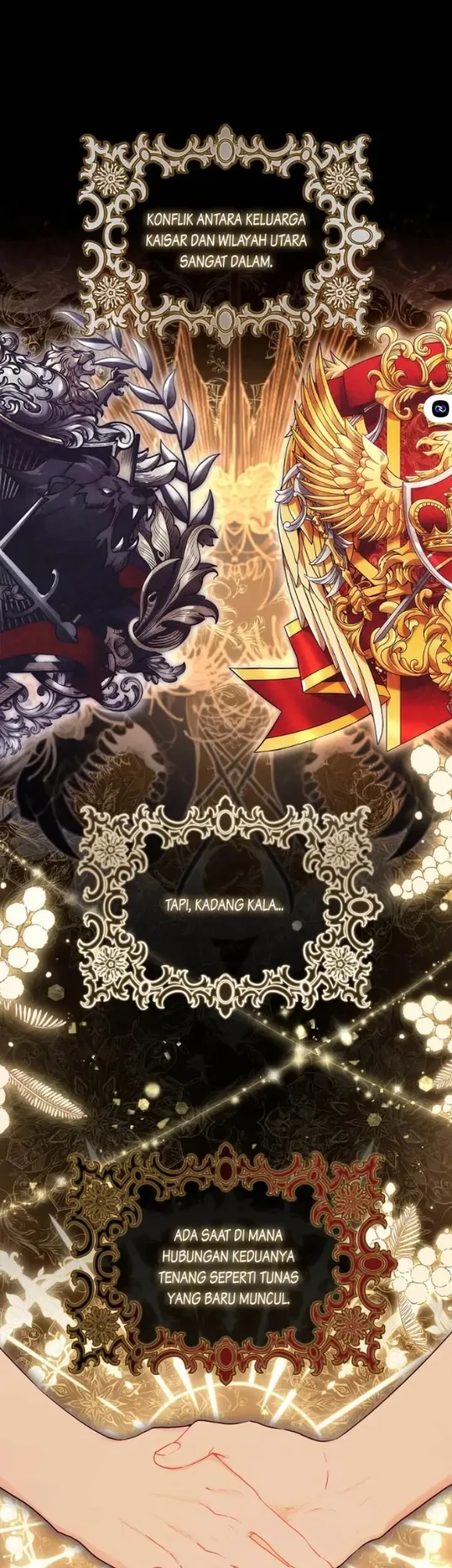 The Male Lead's Little Lion Daughter Chapter 70 - halaman 1