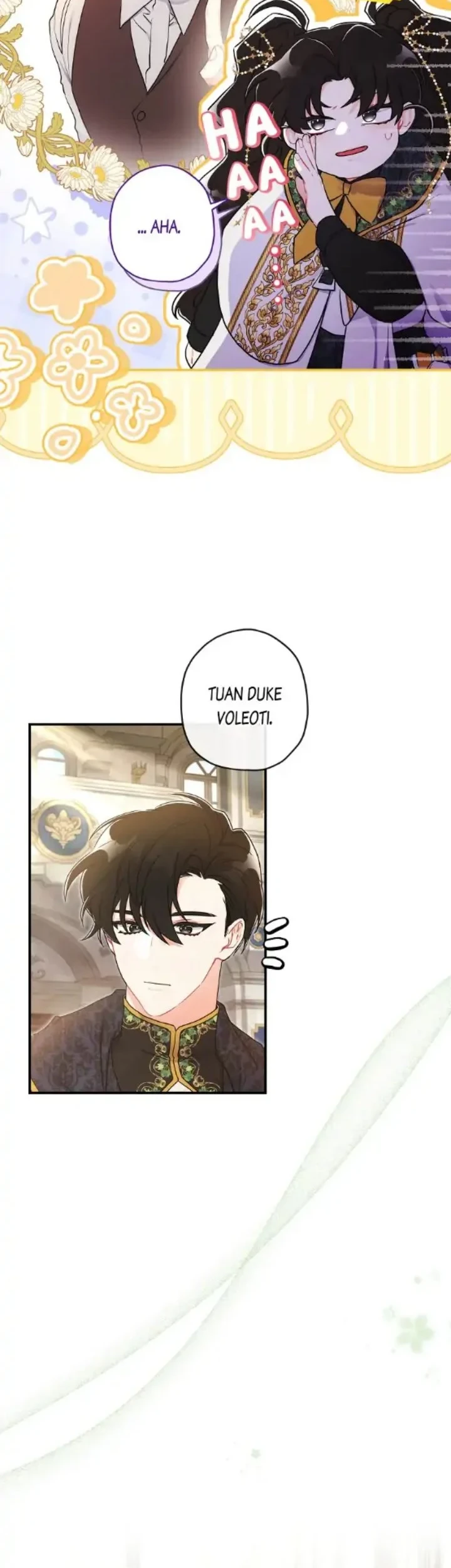 The Male Lead's Little Lion Daughter Chapter 74 - halaman 8