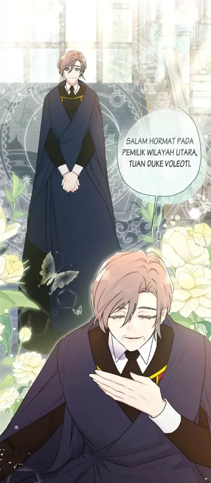 The Male Lead's Little Lion Daughter Chapter 74 - halaman 9