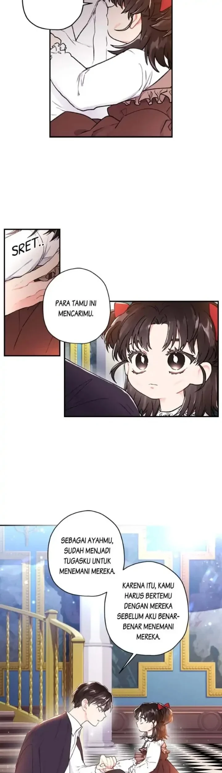 The Male Lead's Little Lion Daughter Chapter 8 - halaman 16