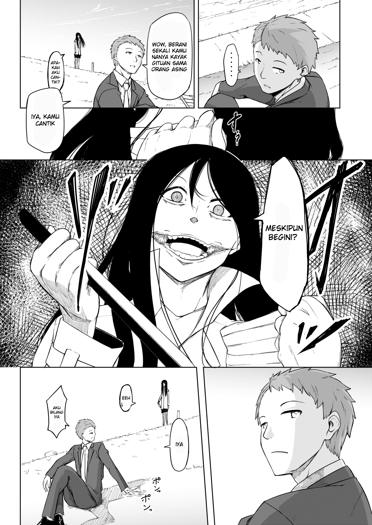 The Man and the Slit-Mouthed Woman Chapter 0 - halaman 2