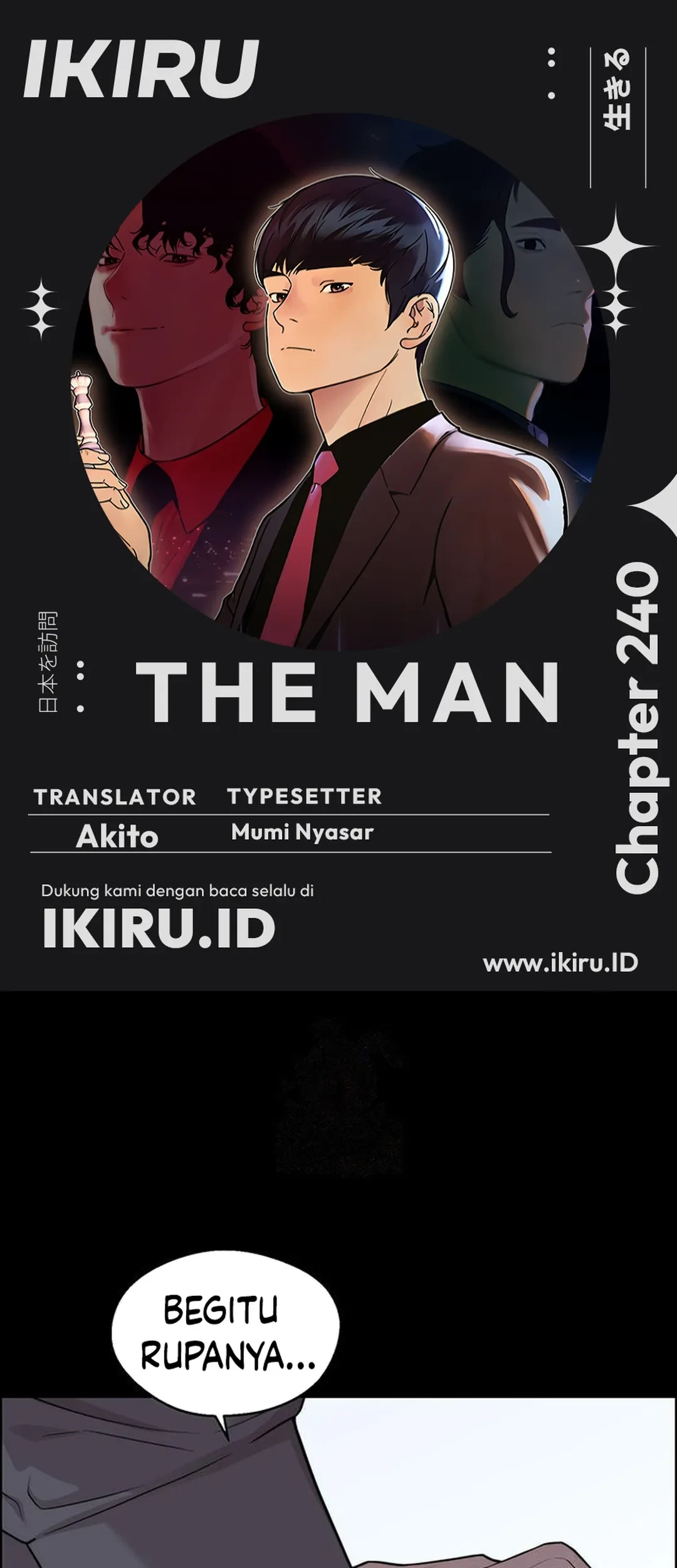 The Man Chapter 240 - halaman 1