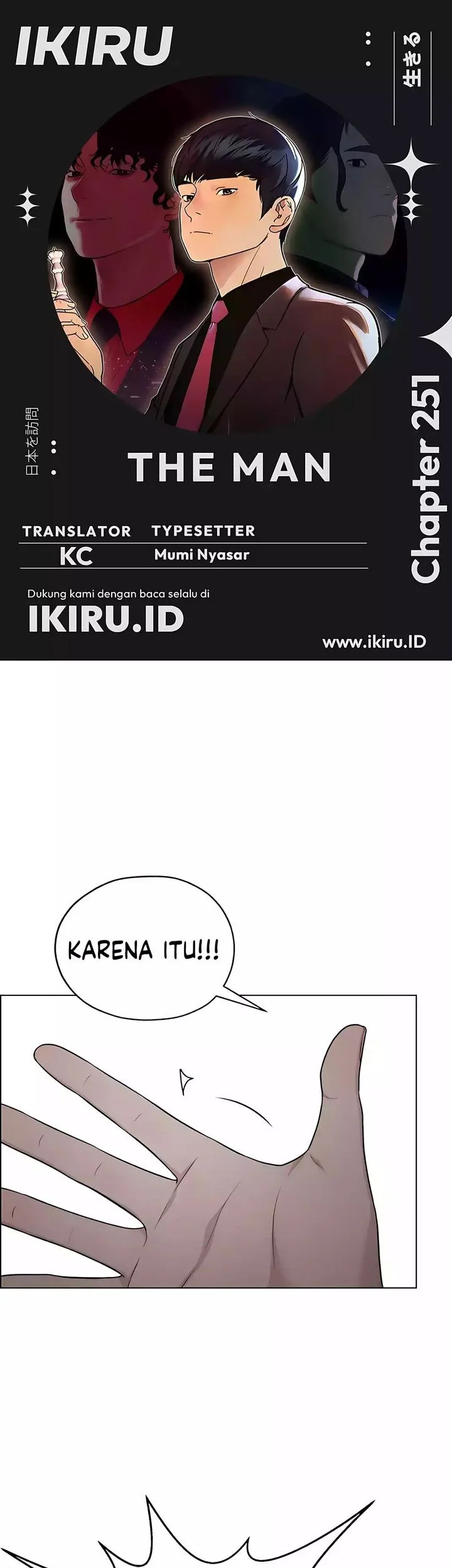 The Man Chapter 251 - halaman 1