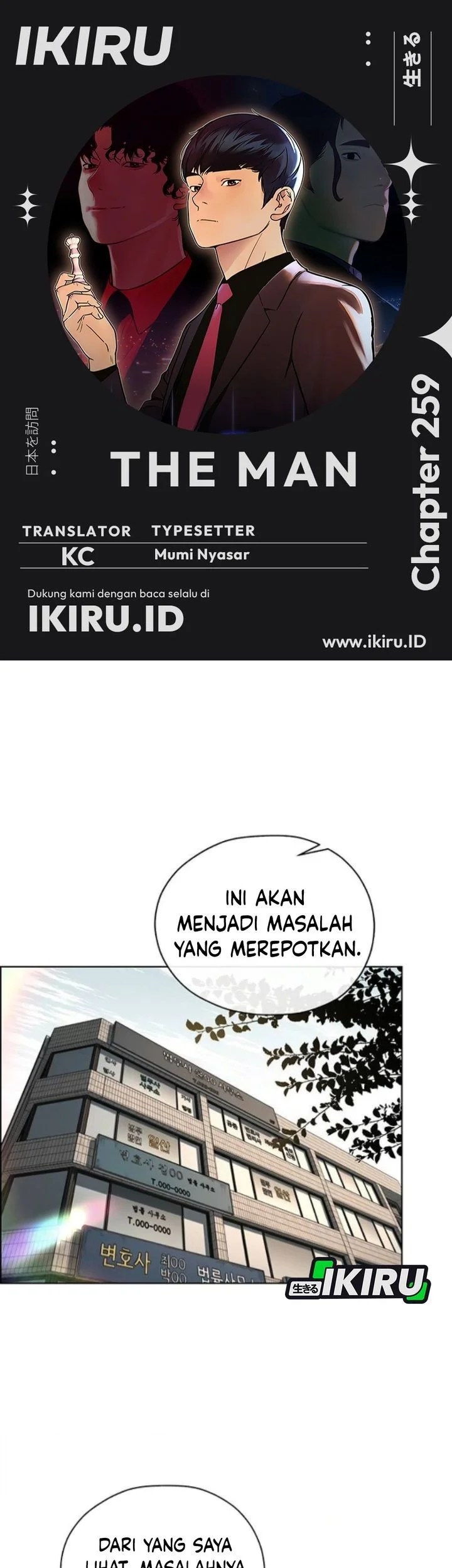 The Man Chapter 259 - halaman 1