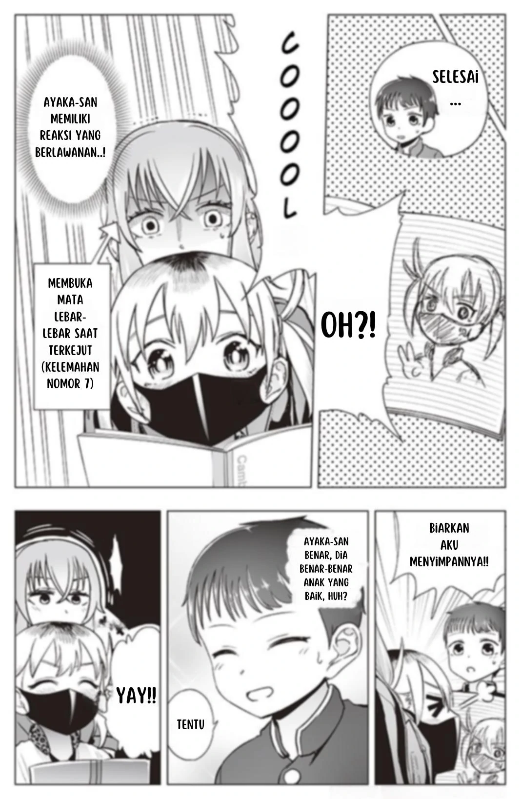 The Many Weaknesses of Ayaka the Yankee JK Chapter 11 - halaman 3