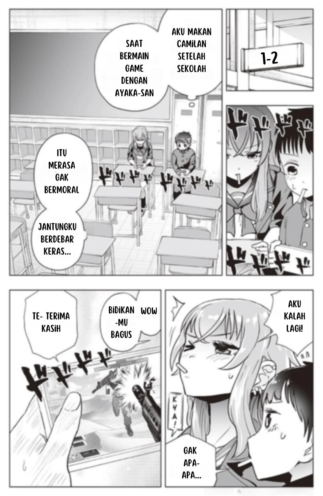 The Many Weaknesses of Ayaka the Yankee JK Chapter 12 - halaman 3