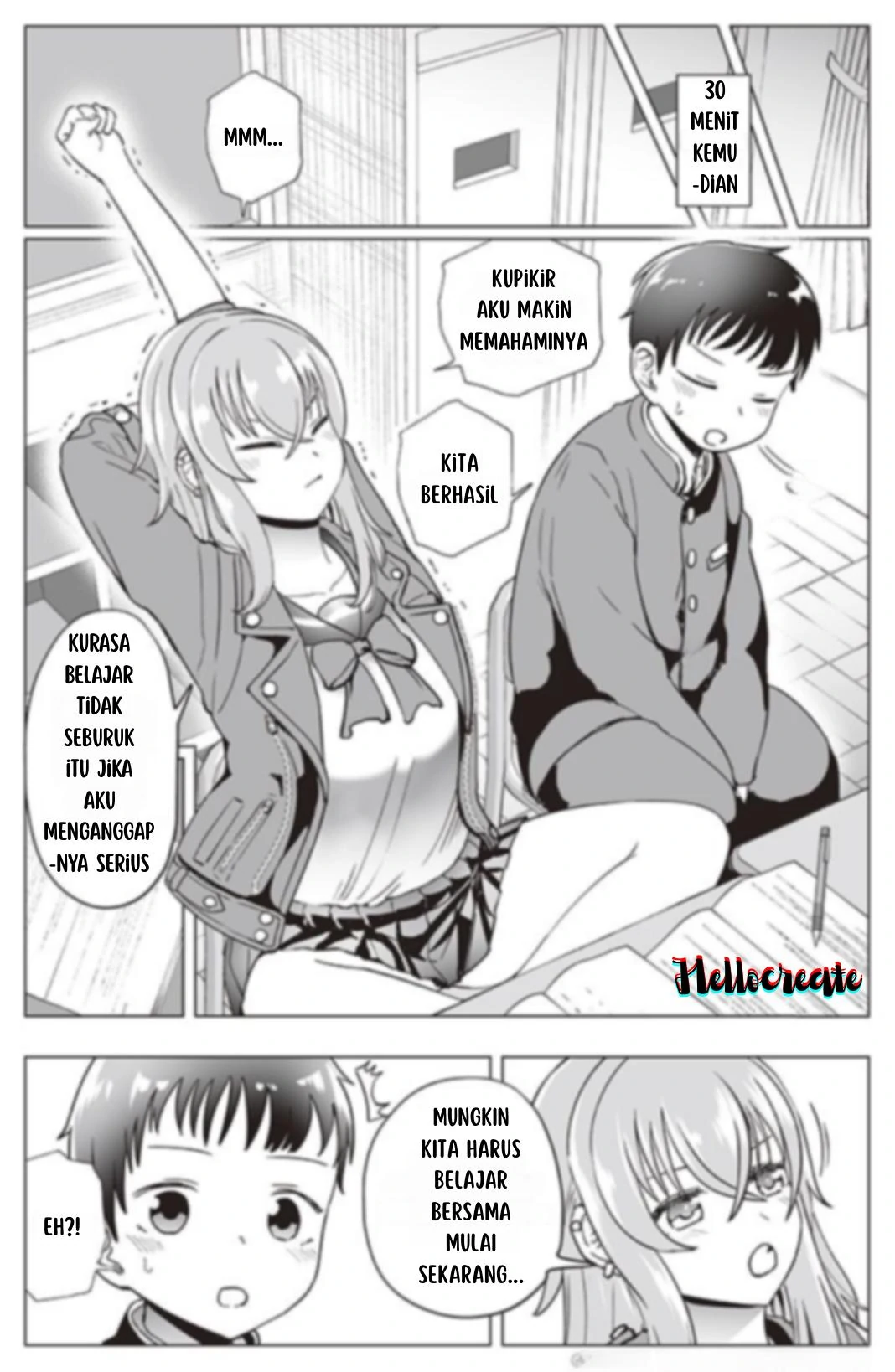 The Many Weaknesses of Ayaka the Yankee JK Chapter 13 - halaman 4