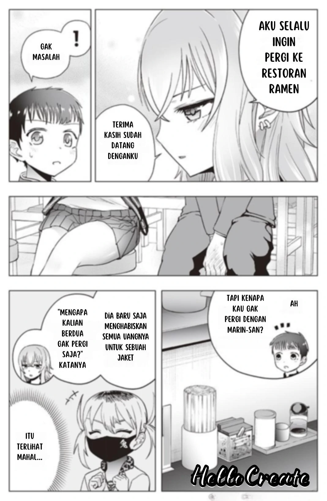 The Many Weaknesses of Ayaka the Yankee JK Chapter 14 - halaman 2