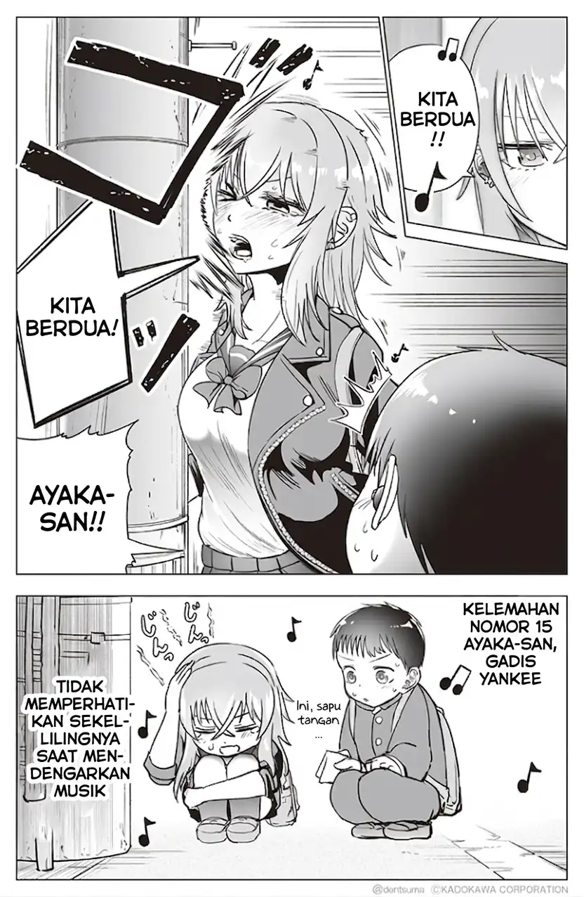 The Many Weaknesses of Ayaka the Yankee JK Chapter 15 - halaman 7